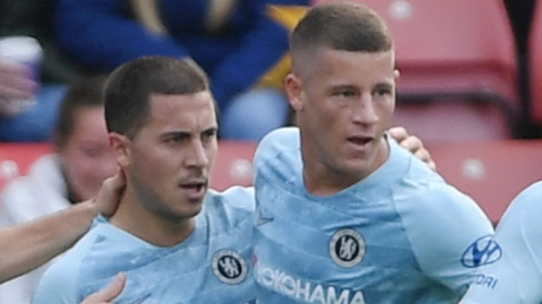 Eden Hazard and Ross Barkley
