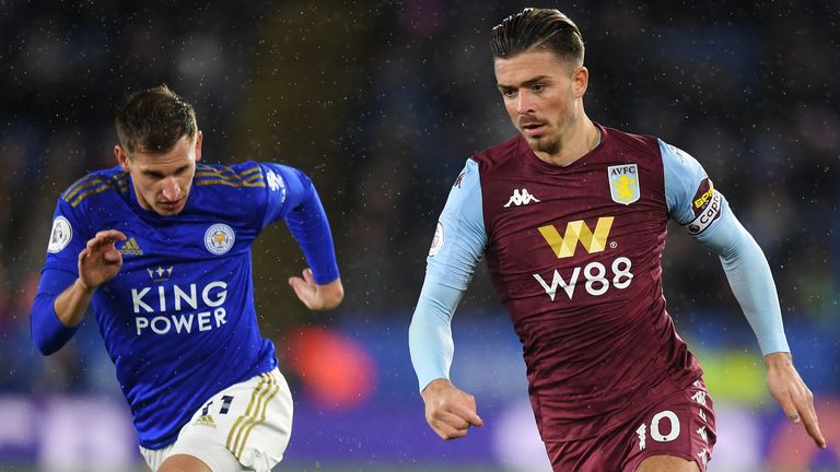 Leicester City and Aston Villa