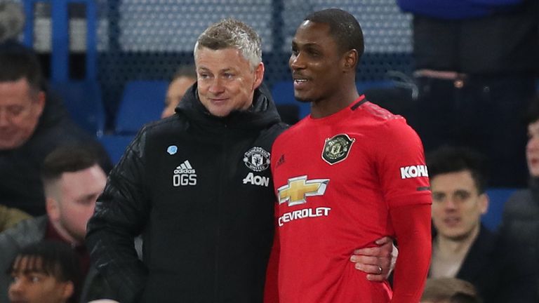 Ole Gunnar Solskjaer and Odion Ighalo