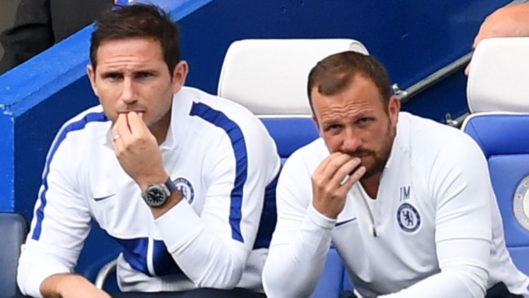 Frank Lampard and Jody Morris
