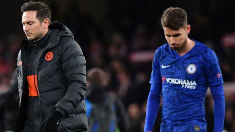 Frank Lampard and Jorginho