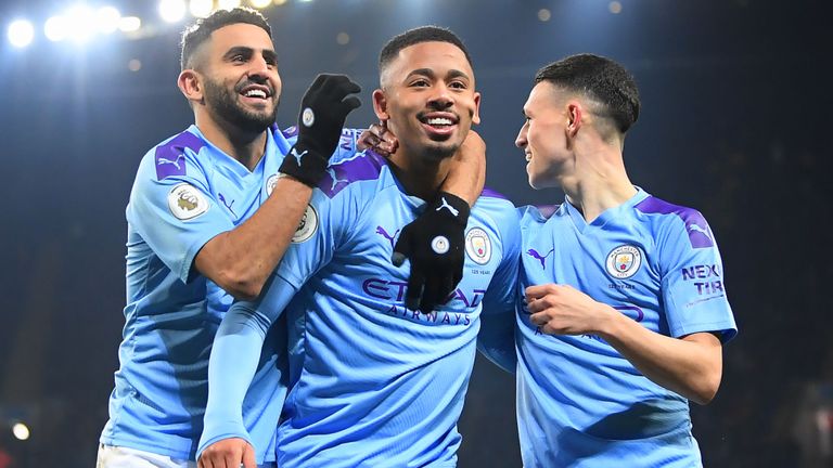 Manchester City celebrate