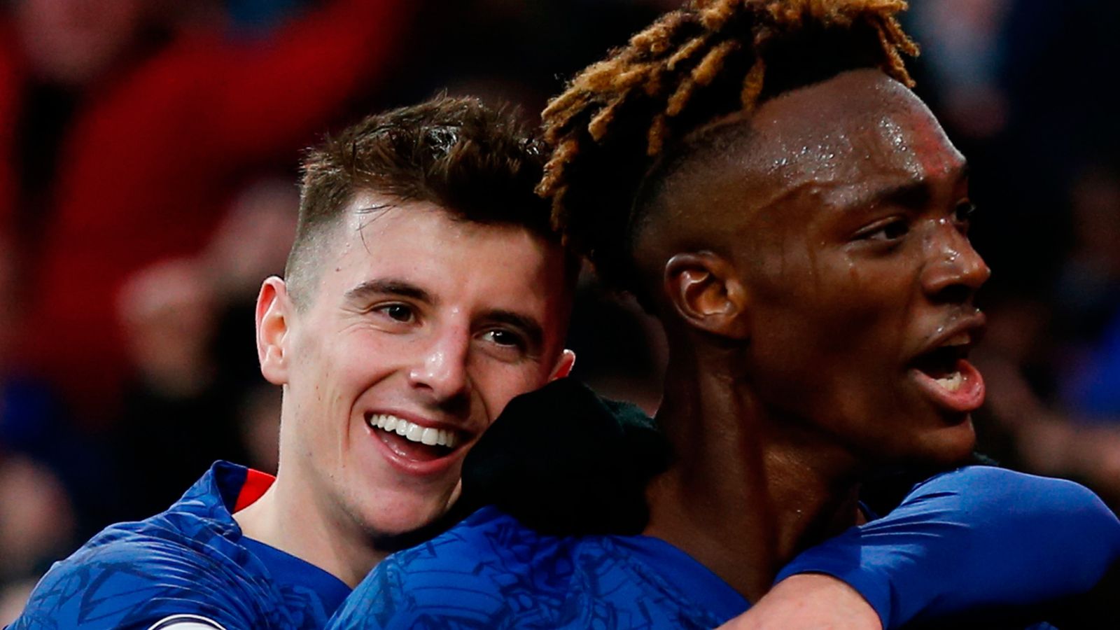 Mason Mount and Tammy Abraham