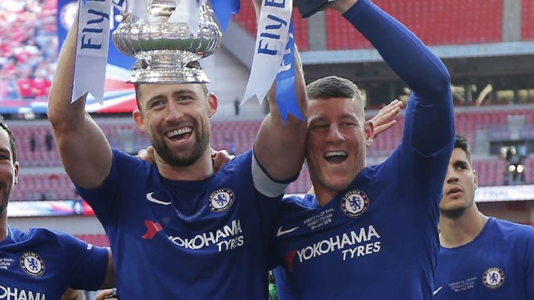 Gary Cahill and Ross Barkley