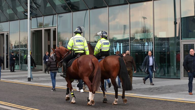 Police patrol