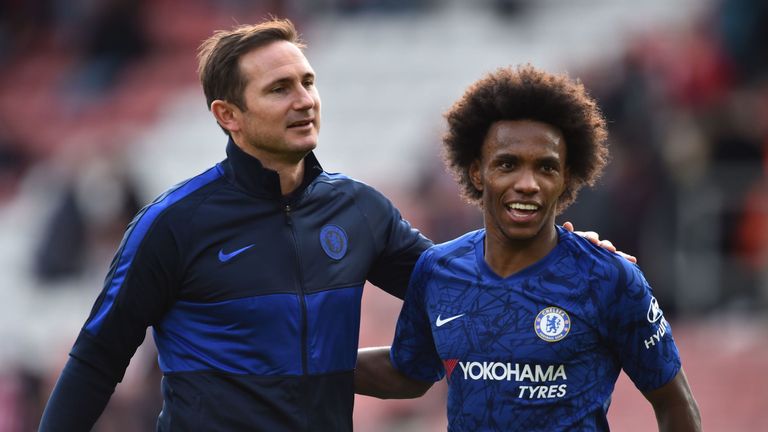 Frank Lampard and Willian