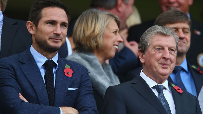 Frank Lampard and Roy Hodgson
