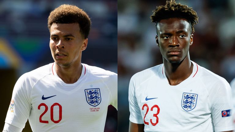 Dele Alli and Tammy Abraham