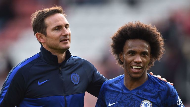 Frank Lampard and Willian