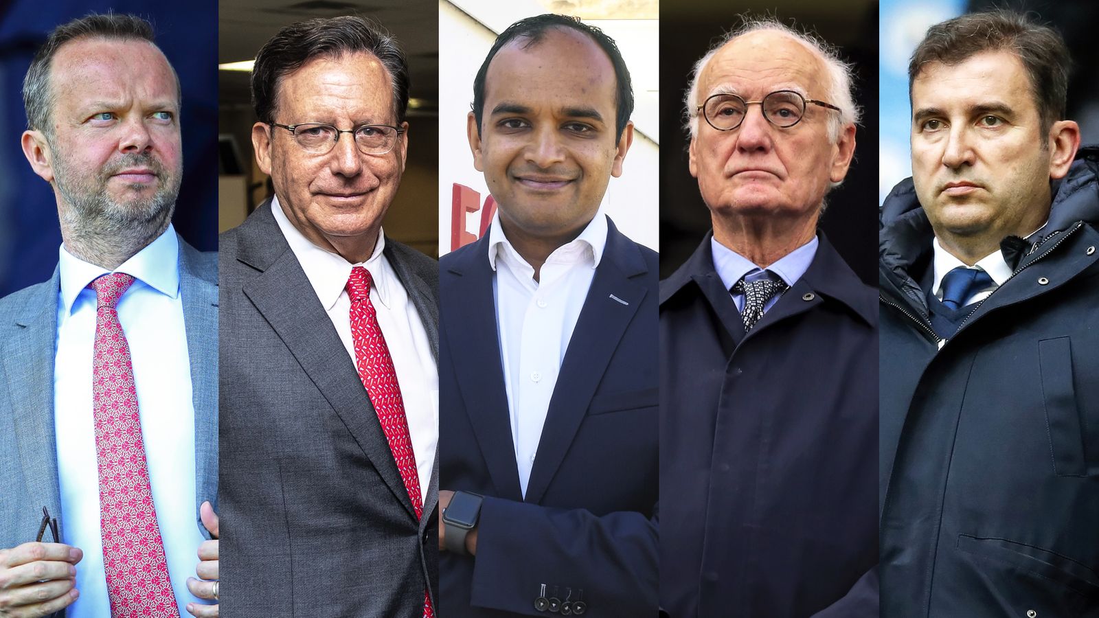 Five senior officials from clubs involved in the breakaway European Super League have stood down from their roles within the Premier League.