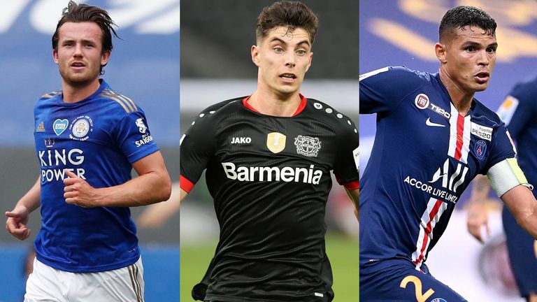 Ben Chilwell, Kai Havertz, and Thiago Silva