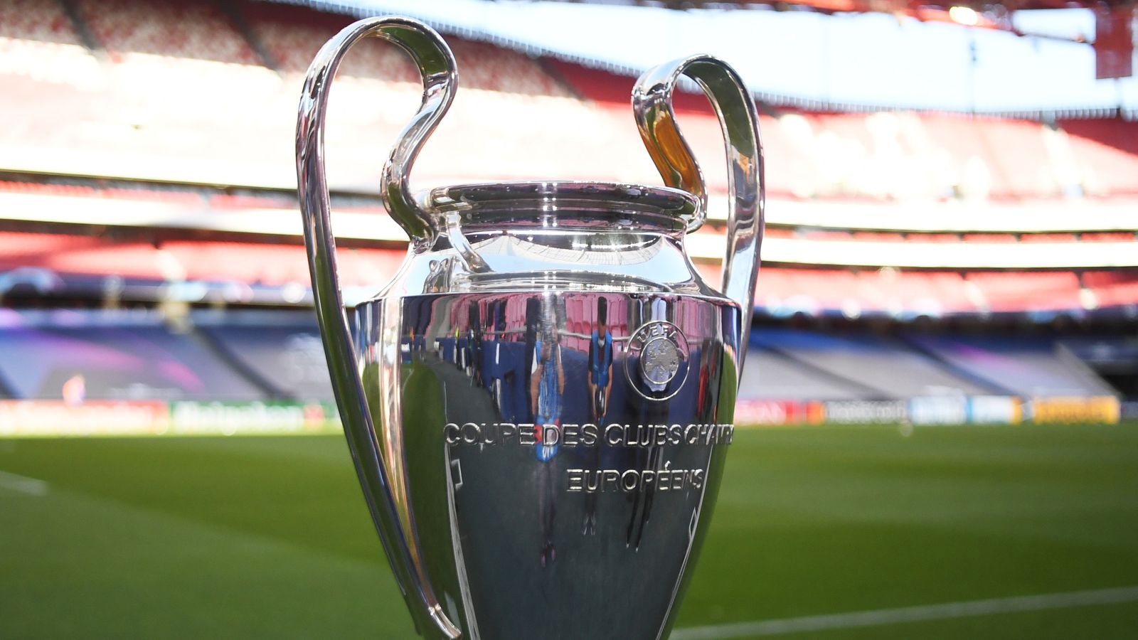 The Champions League trophy