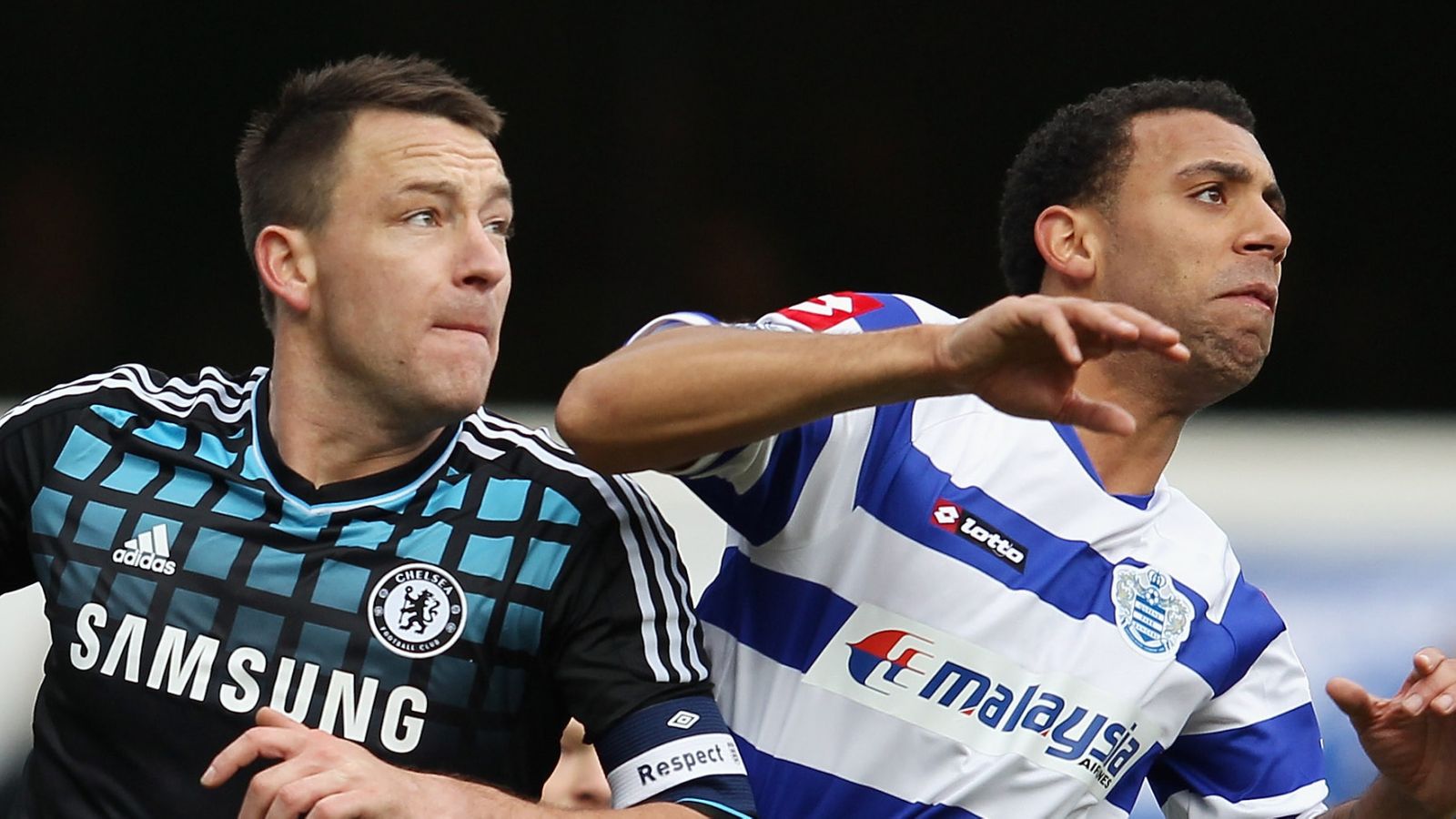 John Terry and Anton Ferdinand