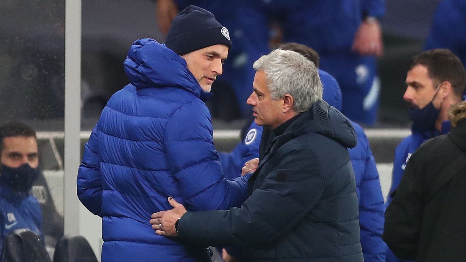 Thomas Tuchel and Jose Mourinho