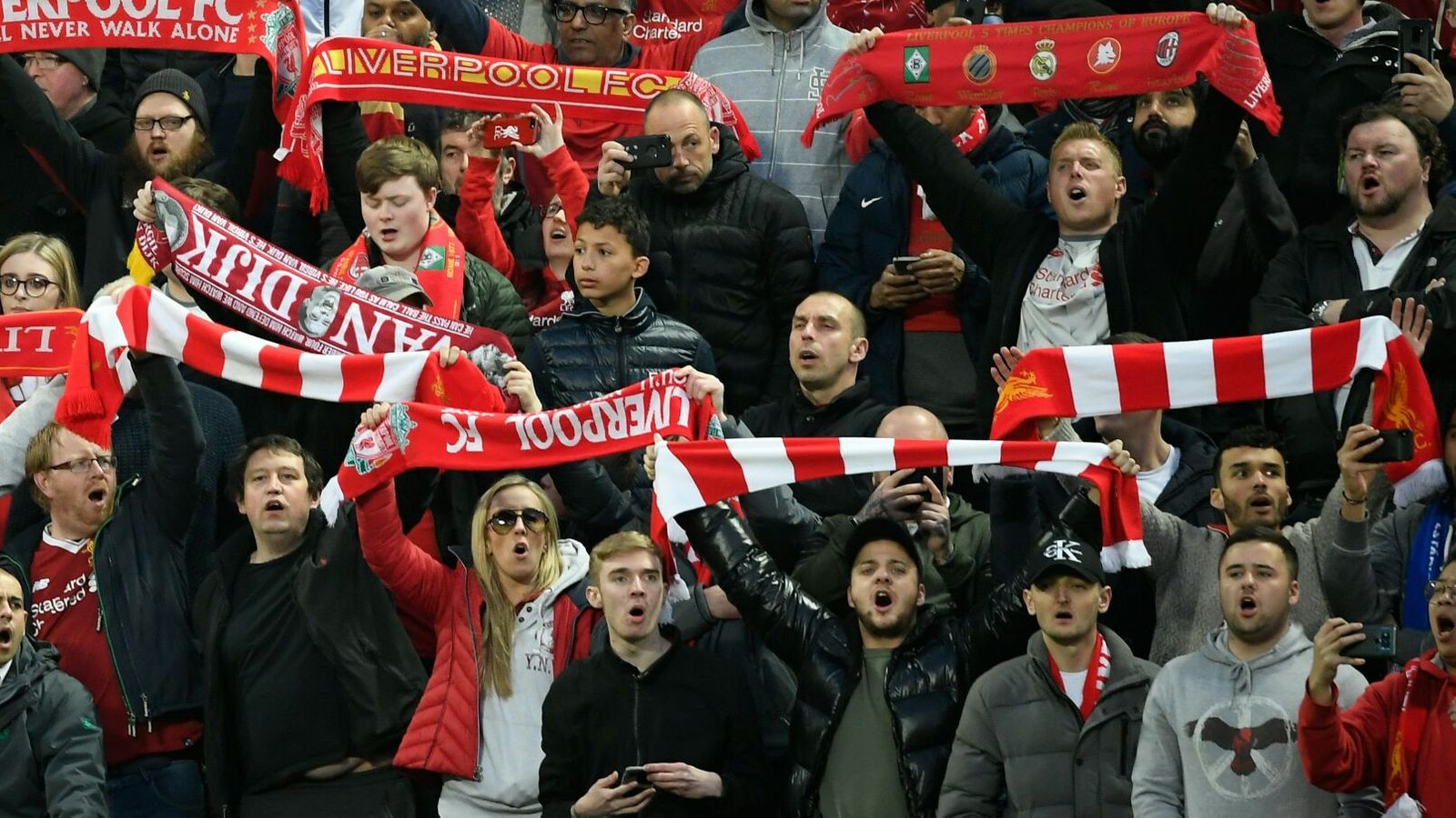 Liverpool fans
