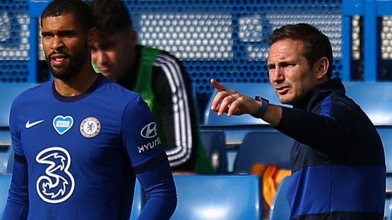 Ruben Loftus-Cheek and Frank Lampard