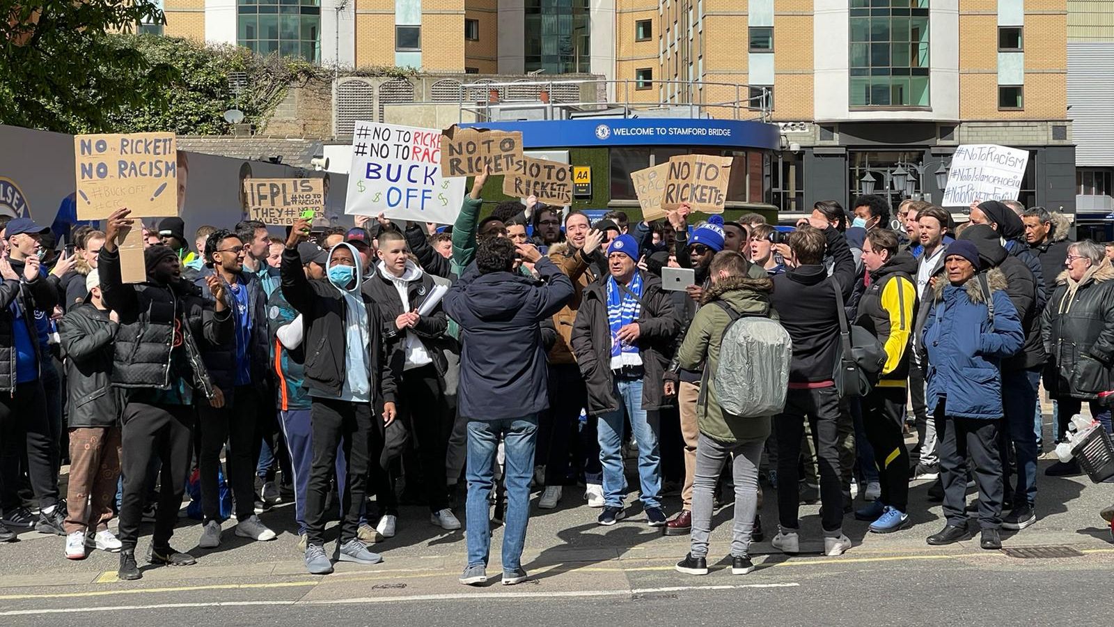 Protesters