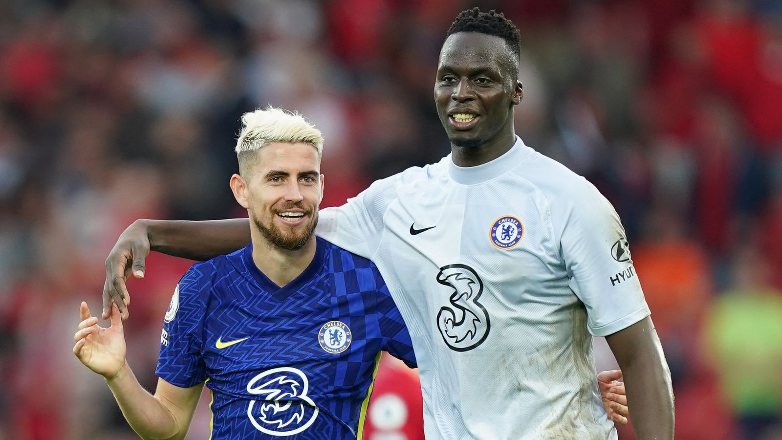 Jorginho and Edouard Mendy
