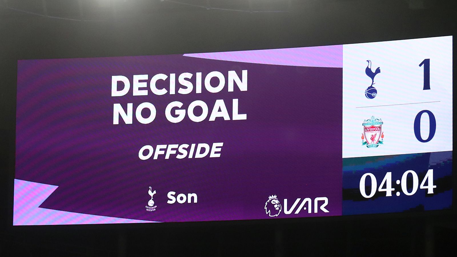 VAR Screen
