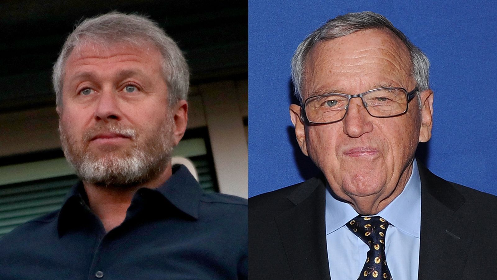 Roman Abramovich and Hansjorg Wyss