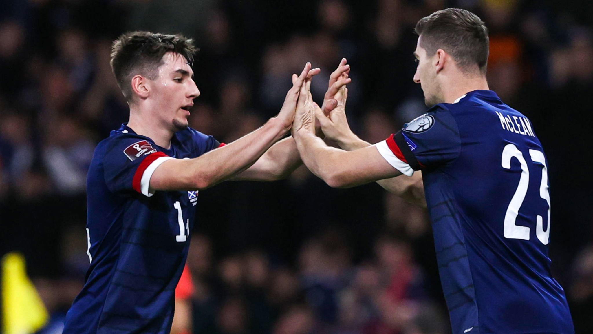 Billy Gilmour and Kenny McLean