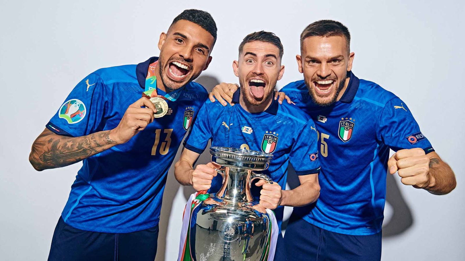Emerson with Jorginho