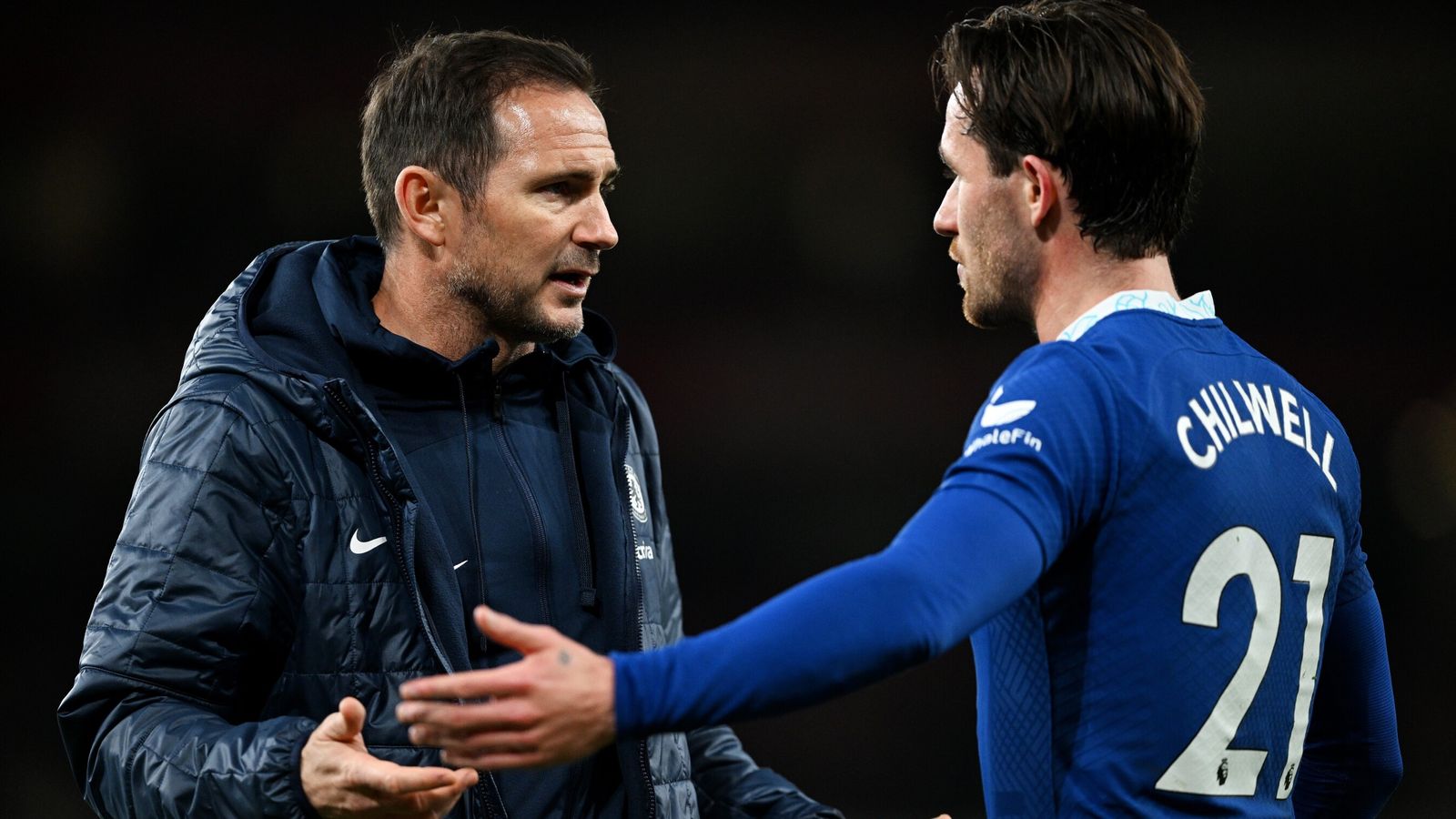 Frank Lampard and Ben Chilwell