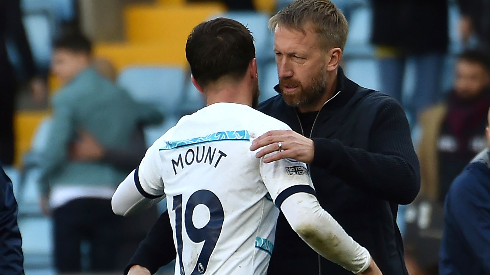 Mason Mount and Graham Potter