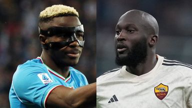 Victor Osimhen and Romelu Lukaku