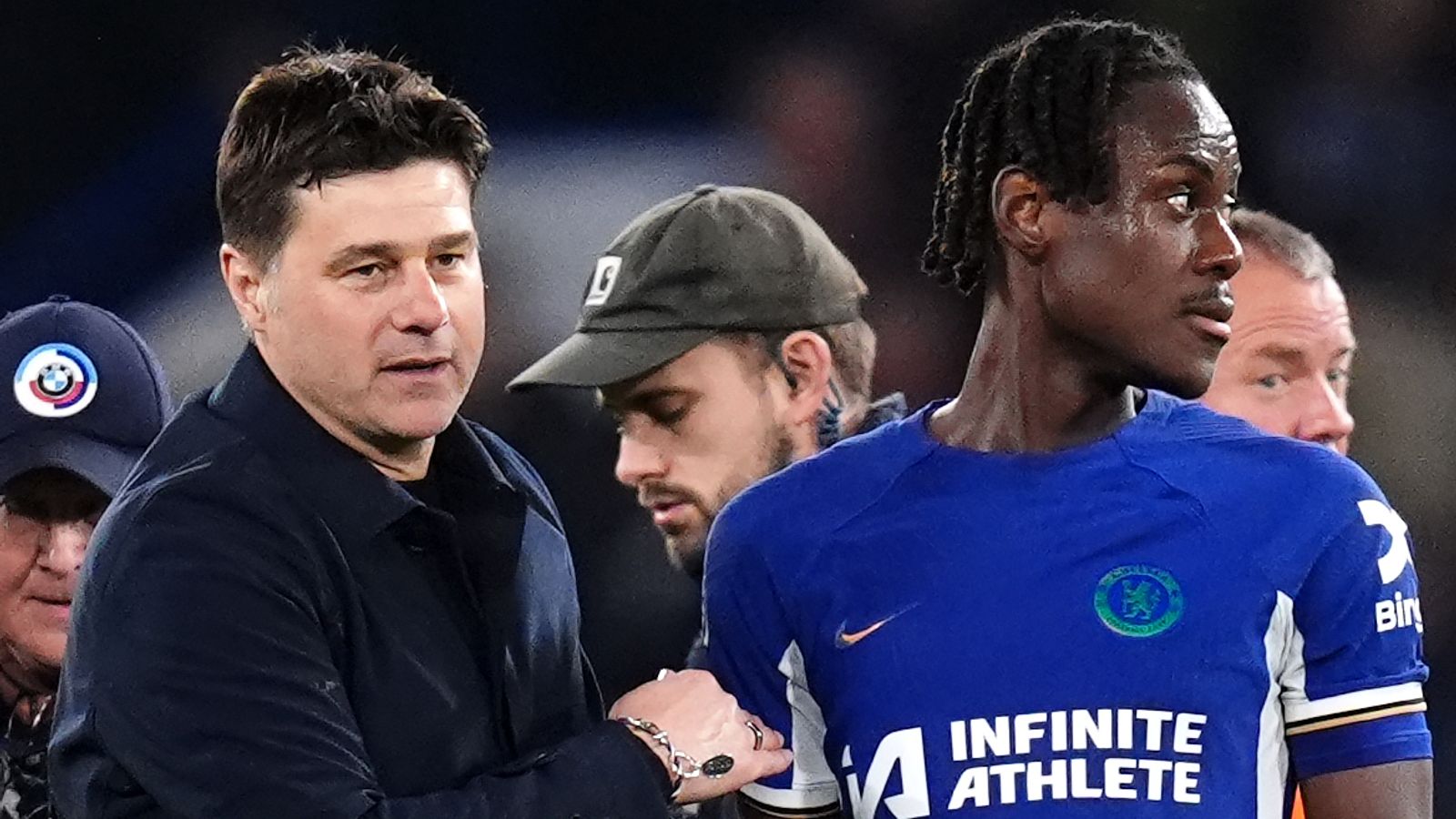 Mauricio Pochettino and Trevoh Chalobah