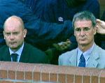 Ray Wilkins and Claudio Ranieri