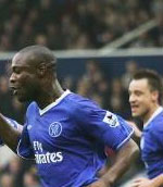 William Gallas scores Chelsea's first goal