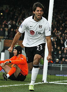 Clint Dempsey scores his forst goal