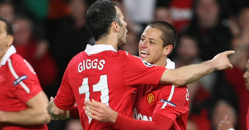 Hernandez celebrates his goal