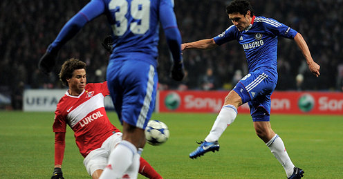 Yuri Zherkov scores for Chelsea