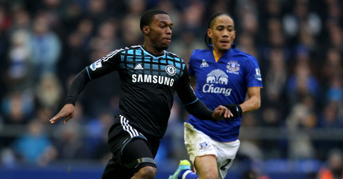 Daniel Sturridge and Steven Pienaar