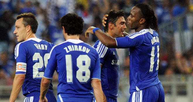 Chelsea celebrate