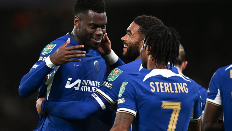 Badiashile scores Chelsea's first goal