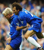 Gudjohnsen and Zola