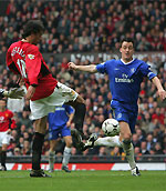 van Nistelrooy Scores United's Goal