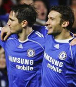 Frank Lampard and Andrei Shevchenko