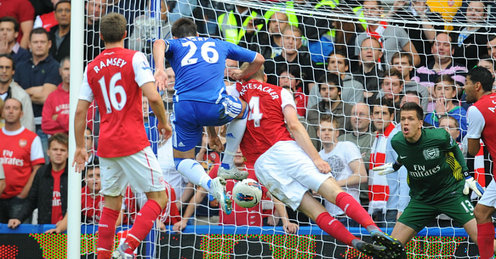 John Terry scores