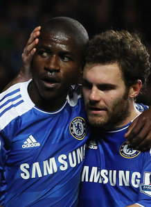 Ramires and Juan Mata
