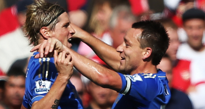 Fernando Torres and John Terry