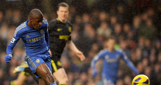 Ramires scoring his goal