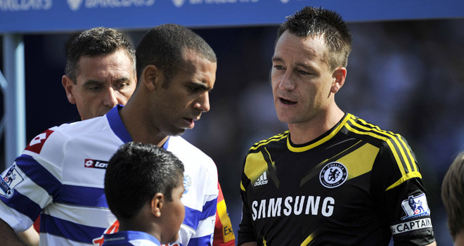 Anton Ferdinand and John Terry
