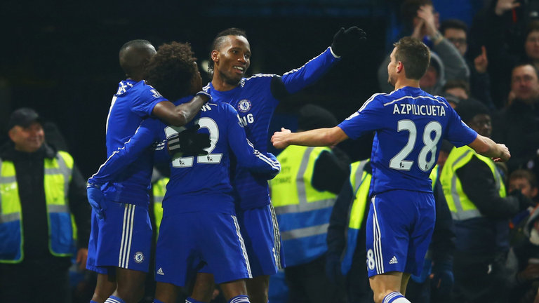 Willian scores for Chelsea