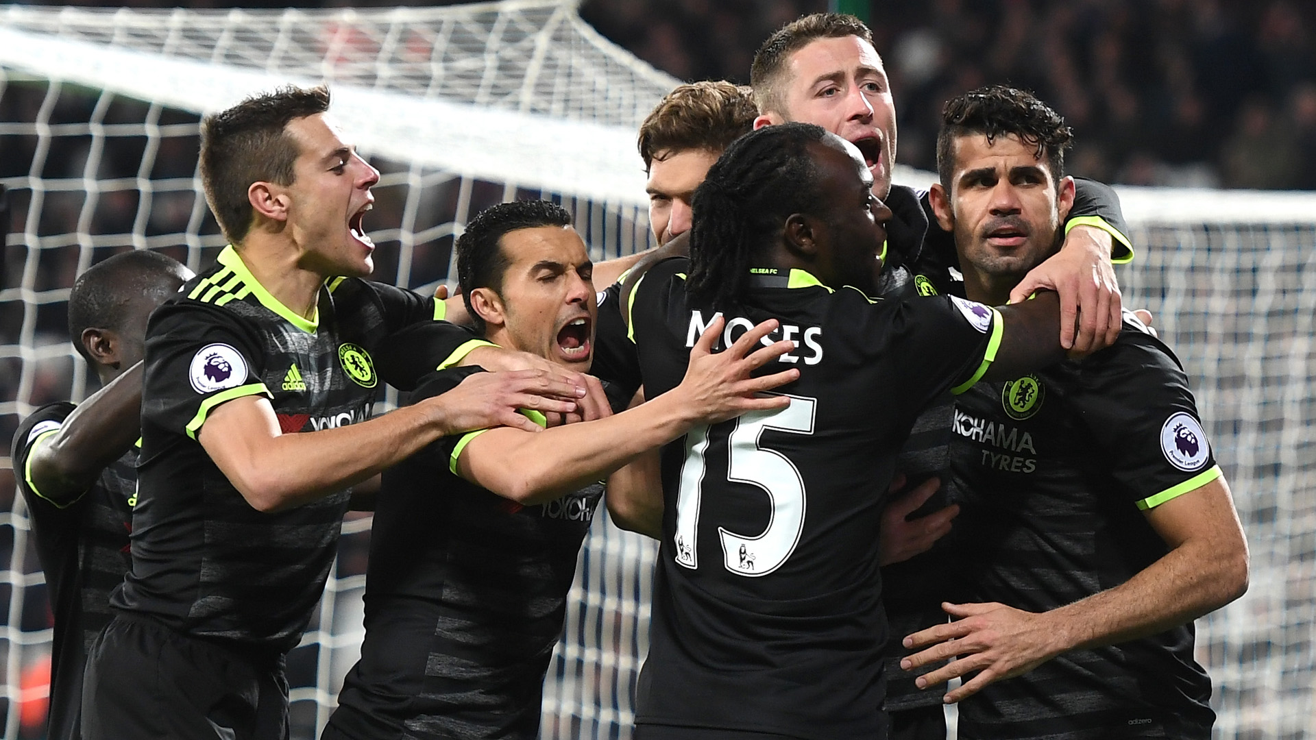 Chelsea celebrate