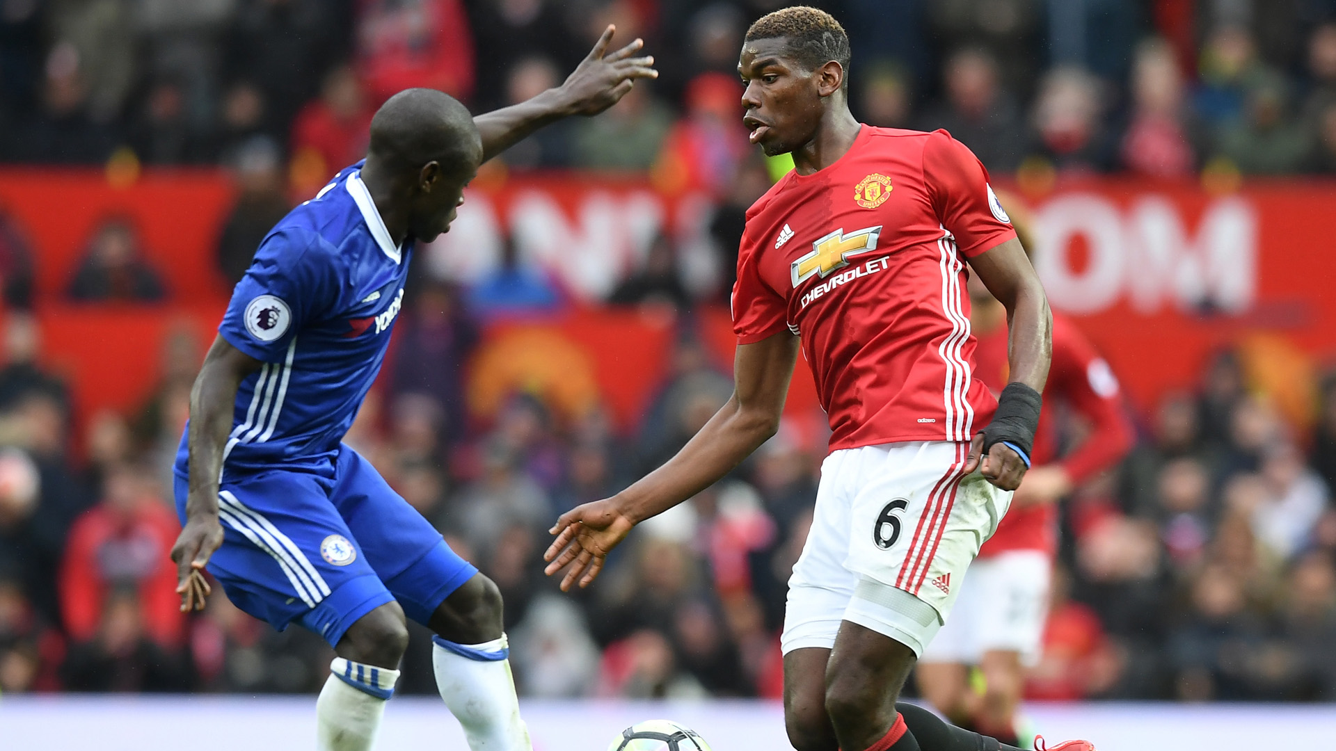 N'Golo Kante and paul Pogba