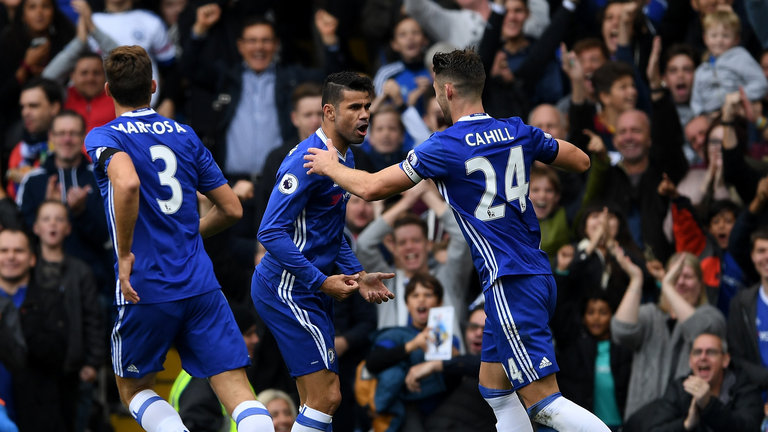 Diego Costa scores